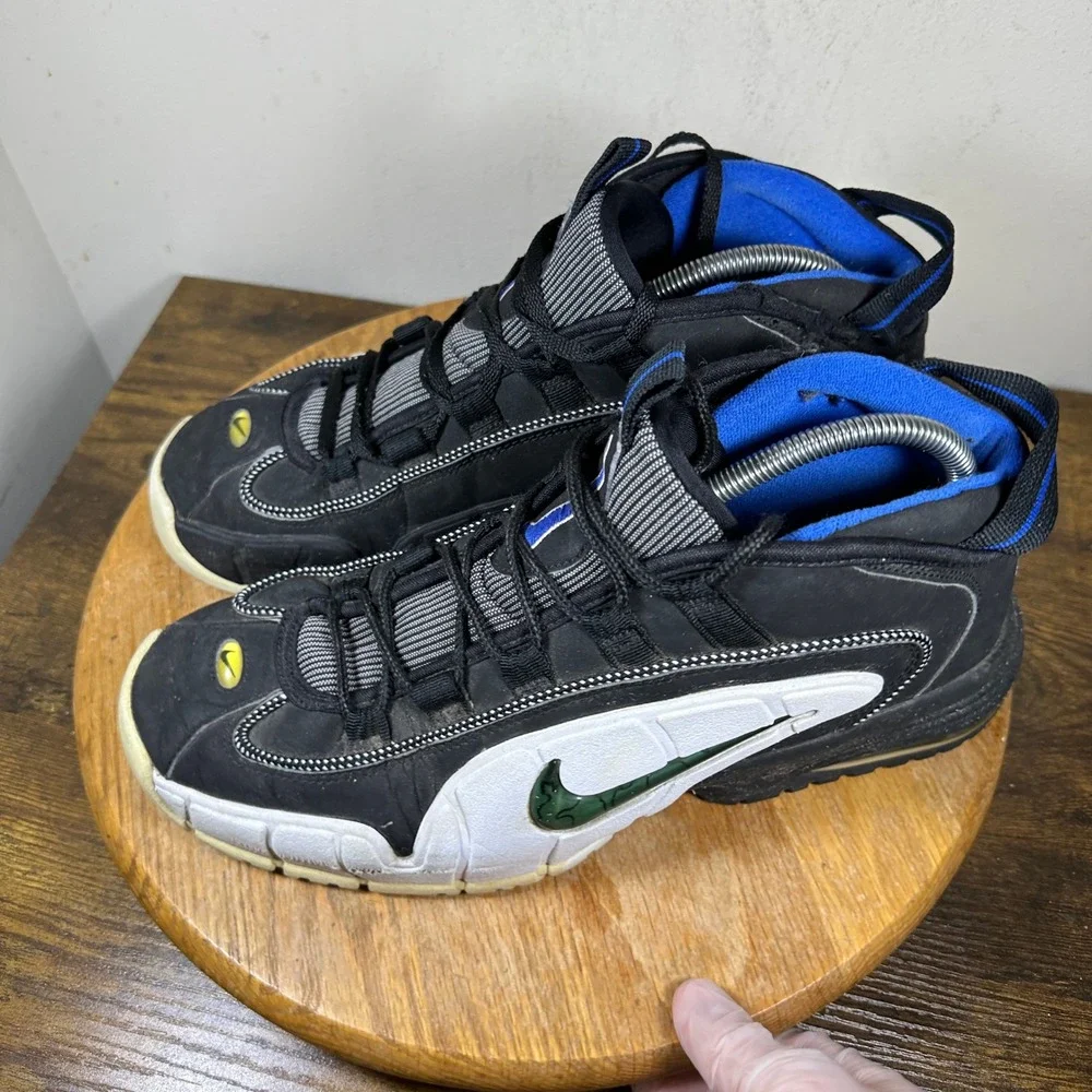 Nike Air Max Penny 1 Orlando Black White Royal 311089-041 Mens 11 2006 Release